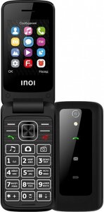 Кнопочный телефон Inoi 245R черный