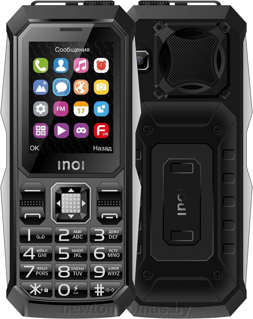 Кнопочный телефон Inoi 246Z серый от компании Интернет-магазин Newton - фото 1