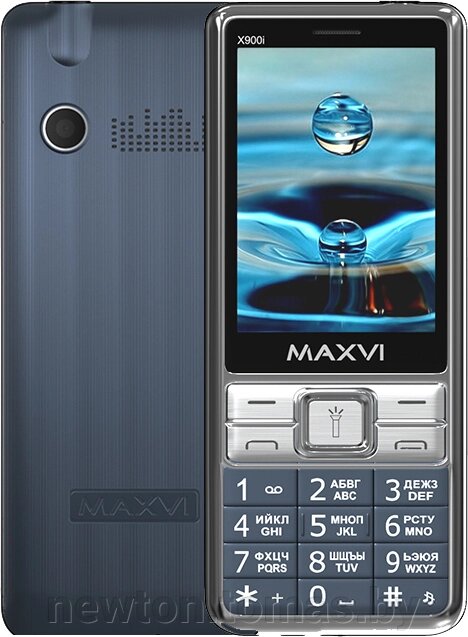 Кнопочный телефон Maxvi X900i маренго от компании Интернет-магазин Newton - фото 1