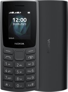 Кнопочный телефон Nokia 105 2023 Dual SIM TA-1557 черный