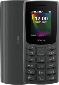 Кнопочный телефон Nokia 106 2023 Dual SIM TA-1564 угольный