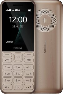 Кнопочный телефон Nokia 130 2023 Dual SIM ТА-1576 золотистый