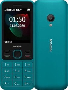 Кнопочный телефон Nokia 150 2020 Dual SIM TA-1235 бирюзовый