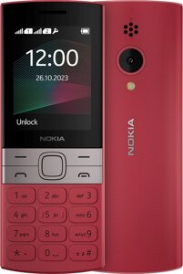 Кнопочный телефон Nokia 150 2023 Dual SIM TA-1582 красный