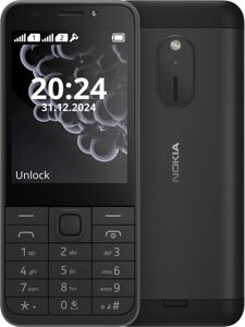 Кнопочный телефон Nokia 230 2024 Dual SIM TA-1609 черный