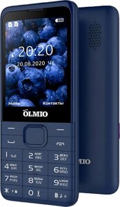 Кнопочный телефон Olmio E29 синий