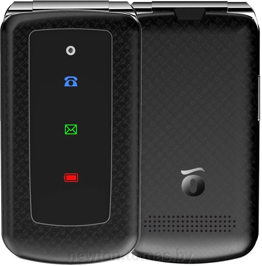 Кнопочный телефон Olmio F28 черный от компании Интернет-магазин Newton - фото 1
