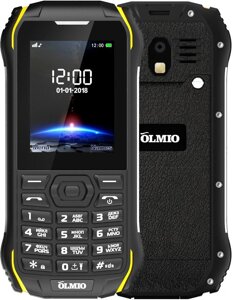 Кнопочный телефон Olmio X05 черный