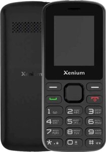 Кнопочный телефон Philips Xenium X170 черный