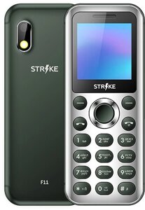 Кнопочный телефон Strike F11 зеленый