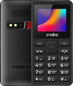 Кнопочный телефон Strike S10 черный