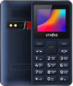 Кнопочный телефон Strike S10 синий