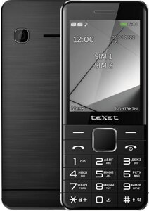 Кнопочный телефон TeXet TM-425 черный