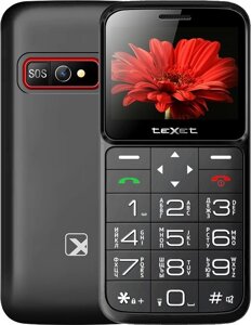 Кнопочный телефон TeXet TM-B226 черный