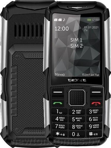 Кнопочный телефон TeXet TM-D314 черный