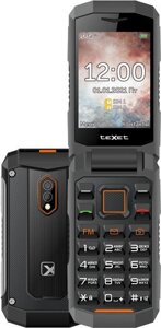 Кнопочный телефон TeXet TM-D411 черный