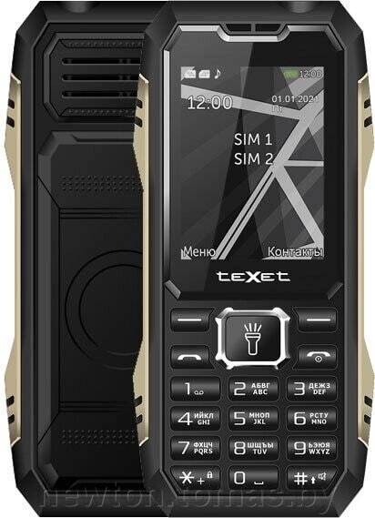 Кнопочный телефон TeXet TM-D424 черный от компании Интернет-магазин Newton - фото 1
