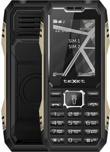 Кнопочный телефон TeXet TM-D424 черный