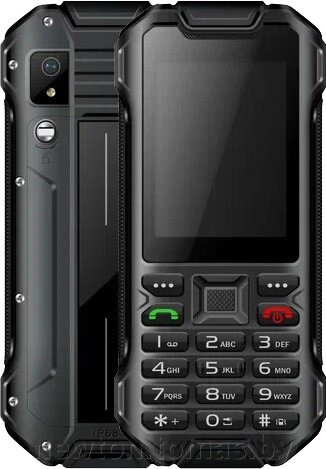 Кнопочный телефон Wifit Wirug F1 черный от компании Интернет-магазин Newton - фото 1
