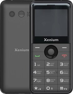 Кнопочный телефон Xenium X700 черный