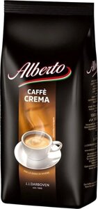 Кофе Alberto Caffe Crema в зернах 1000 г