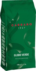 Кофе Carraro Globo Verde в зернах 1 кг