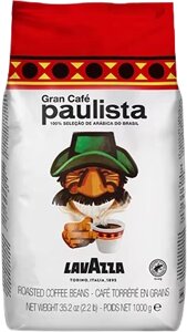 Кофе Lavazza Gran Cafe Paulista зерновой 1 кг