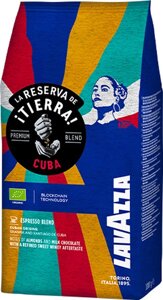 Кофе Lavazza La Reserva de Tierra Cuba Organic Espresso Blend в зернах 1кг