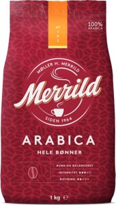 Кофе Merrild Arabica зерновой 1 кг