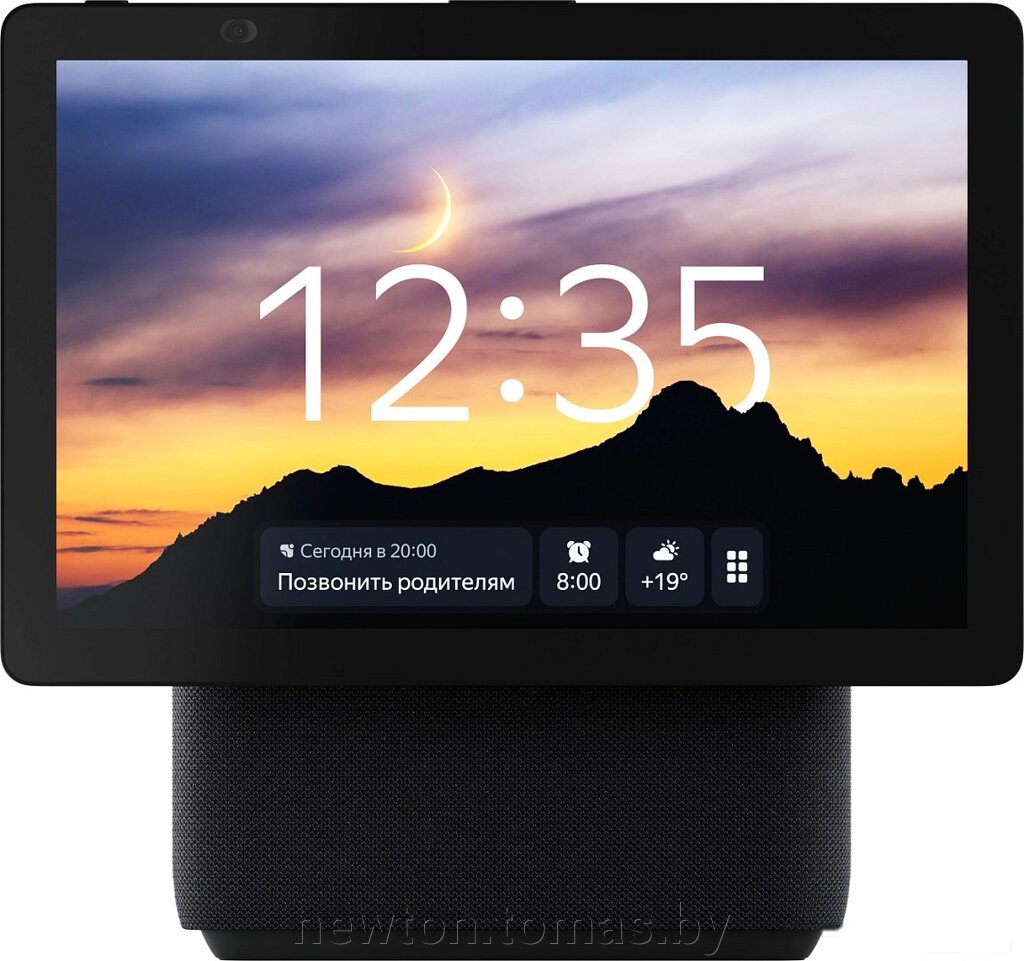 Колонка с умным дисплеем Яндекс Станция Дуо Макс черный от компании Интернет-магазин Newton - фото 1