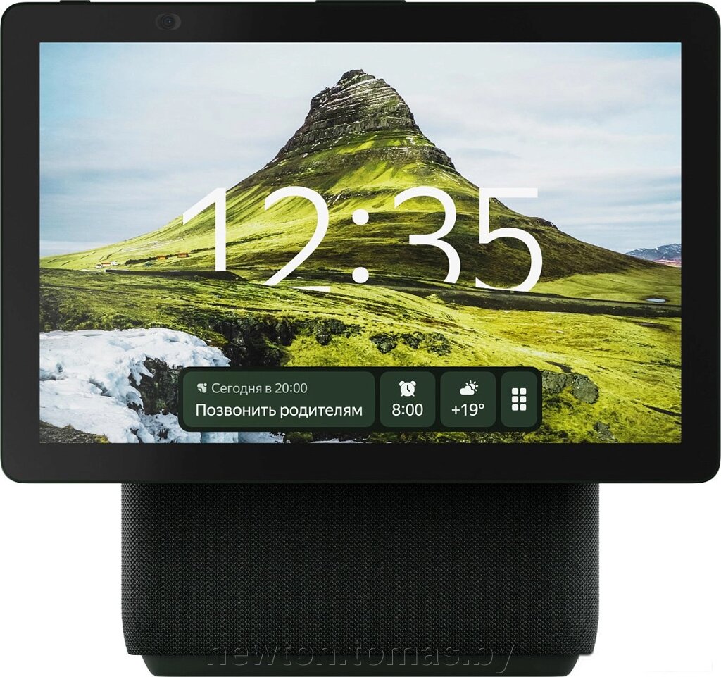 Колонка с умным дисплеем Яндекс Станция Дуо Макс зеленый от компании Интернет-магазин Newton - фото 1