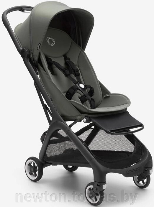 Коляска прогулочная «книга» Bugaboo Butterfly black/forest green от компании Интернет-магазин Newton - фото 1