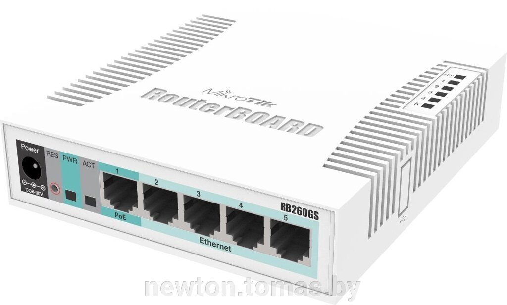 Коммутатор Mikrotik RouterBOARD 260GS от компании Интернет-магазин Newton - фото 1