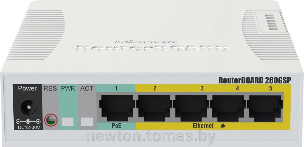 Коммутатор  Mikrotik RouterBoard 260GSP от компании Интернет-магазин Newton - фото 1