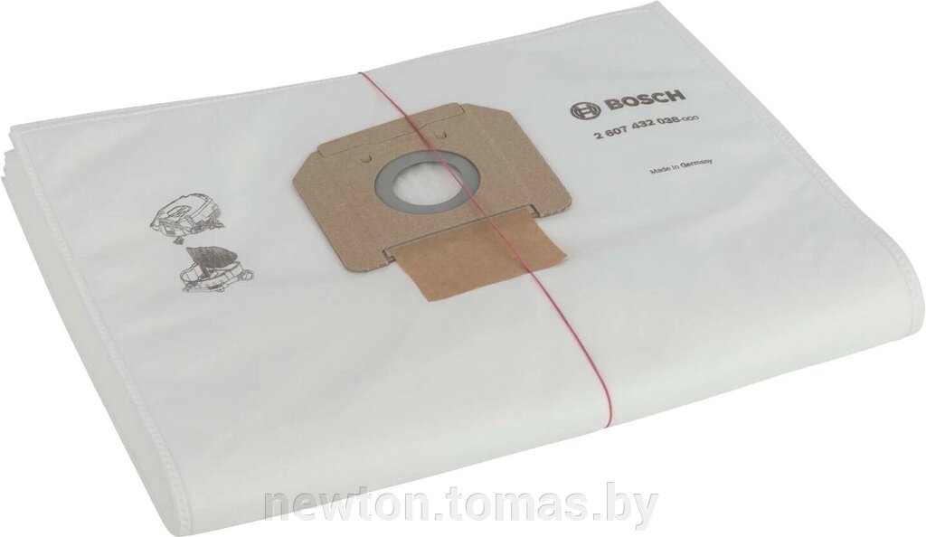 Комплект одноразовых мешков Bosch 2607432038 от компании Интернет-магазин Newton - фото 1