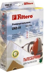 Комплект одноразовых мешков Filtero UNS 01 Экстра 3