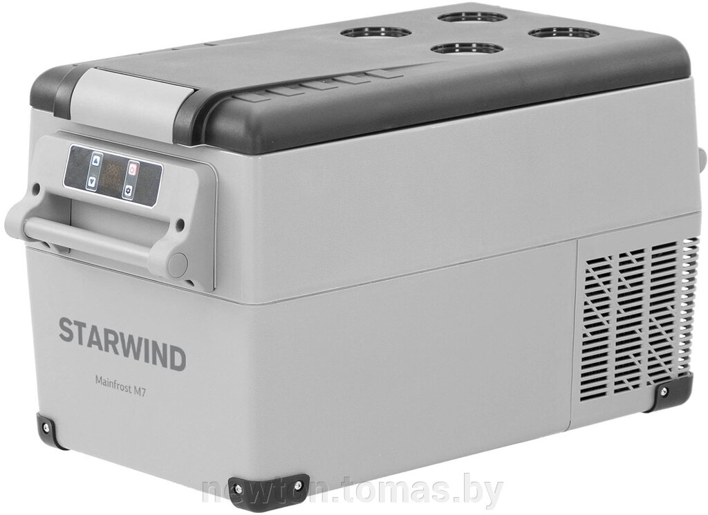 Компрессорный автохолодильник StarWind Mainfrost M7 35л серый от компании Интернет-магазин Newton - фото 1