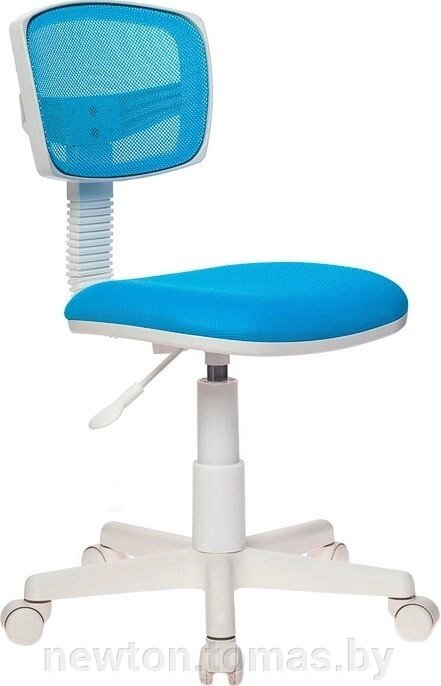 Компьютерное кресло Бюрократ CH-W299 голубой/белый от компании Интернет-магазин Newton - фото 1