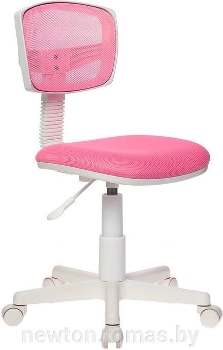 Компьютерное кресло Бюрократ CH-W299 розовый/белый от компании Интернет-магазин Newton - фото 1