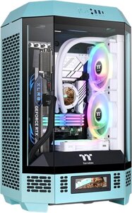 Корпус Thermaltake The Tower 300 Turquoise CA-1Y4-00SBWN-00