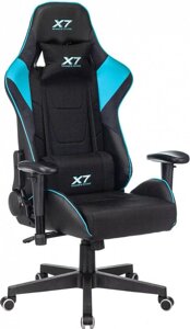 Кресло A4Tech X7 GG-1100 черный/бирюзовый