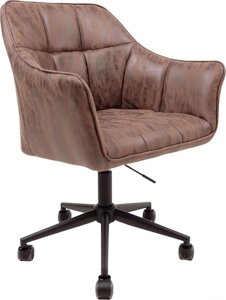 Кресло AksHome Barren винтажный коричневый/черный