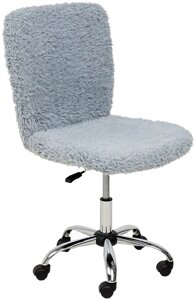 Кресло AksHome Fluffy серый