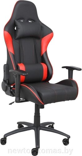 Кресло AksHome Iron красный/черный