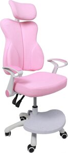 Кресло AksHome Lolu ткань, розовый