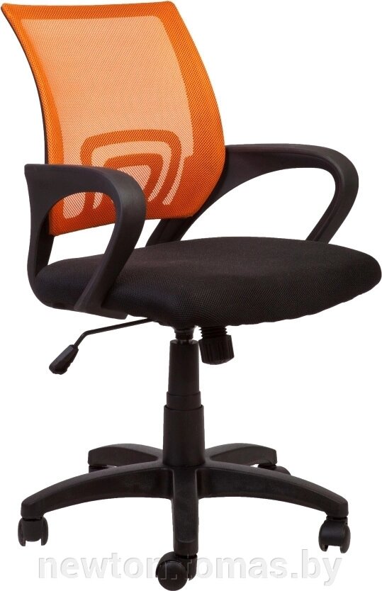 Кресло AksHome Ricci черный/оранжевый от компании Интернет-магазин Newton - фото 1