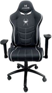 Кресло AksHome Spiderman Eco 80352 черный/белый