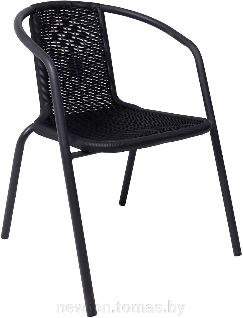 Кресло AksHome Verona PE черный/сталь черная от компании Интернет-магазин Newton - фото 1