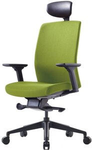 Кресло Bestuhl J2G120L черная крестовина, зеленый