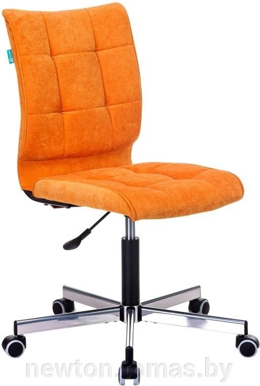 Кресло Бюрократ CH-330M/VELV72 оранжевый от компании Интернет-магазин Newton - фото 1